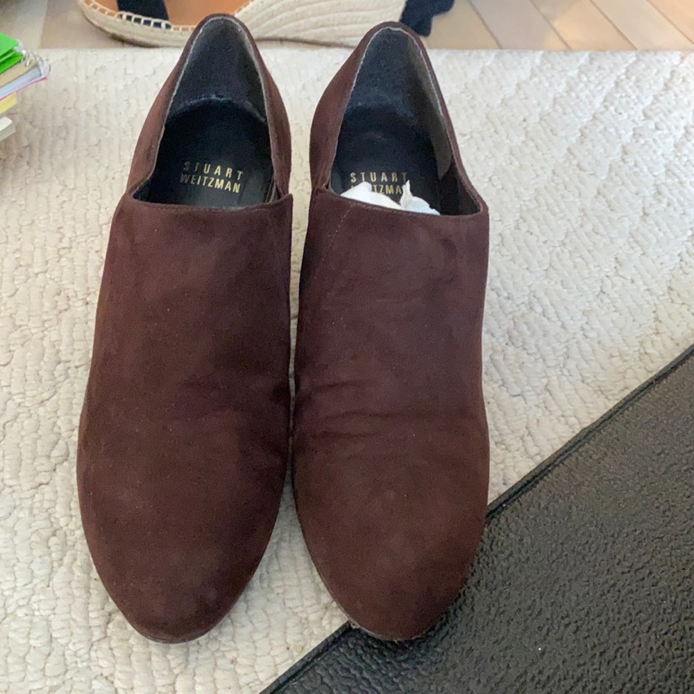 Chocolate Brown booties